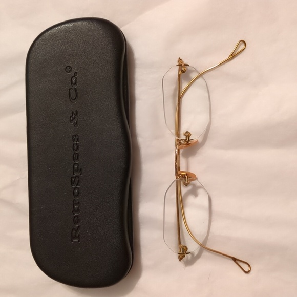 Retro Specs Drill Mount Vintage Frame - Picture 1 of 3